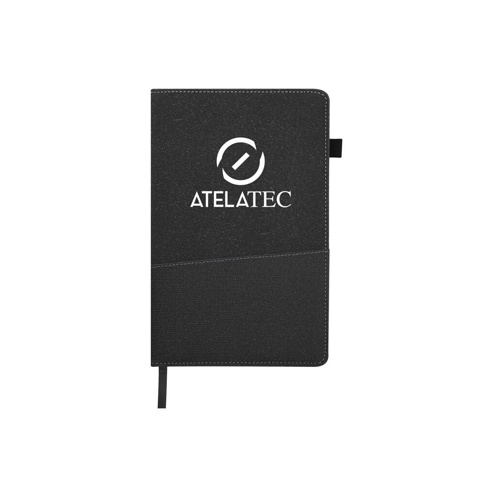 Custom Branded Angle Journal - Black