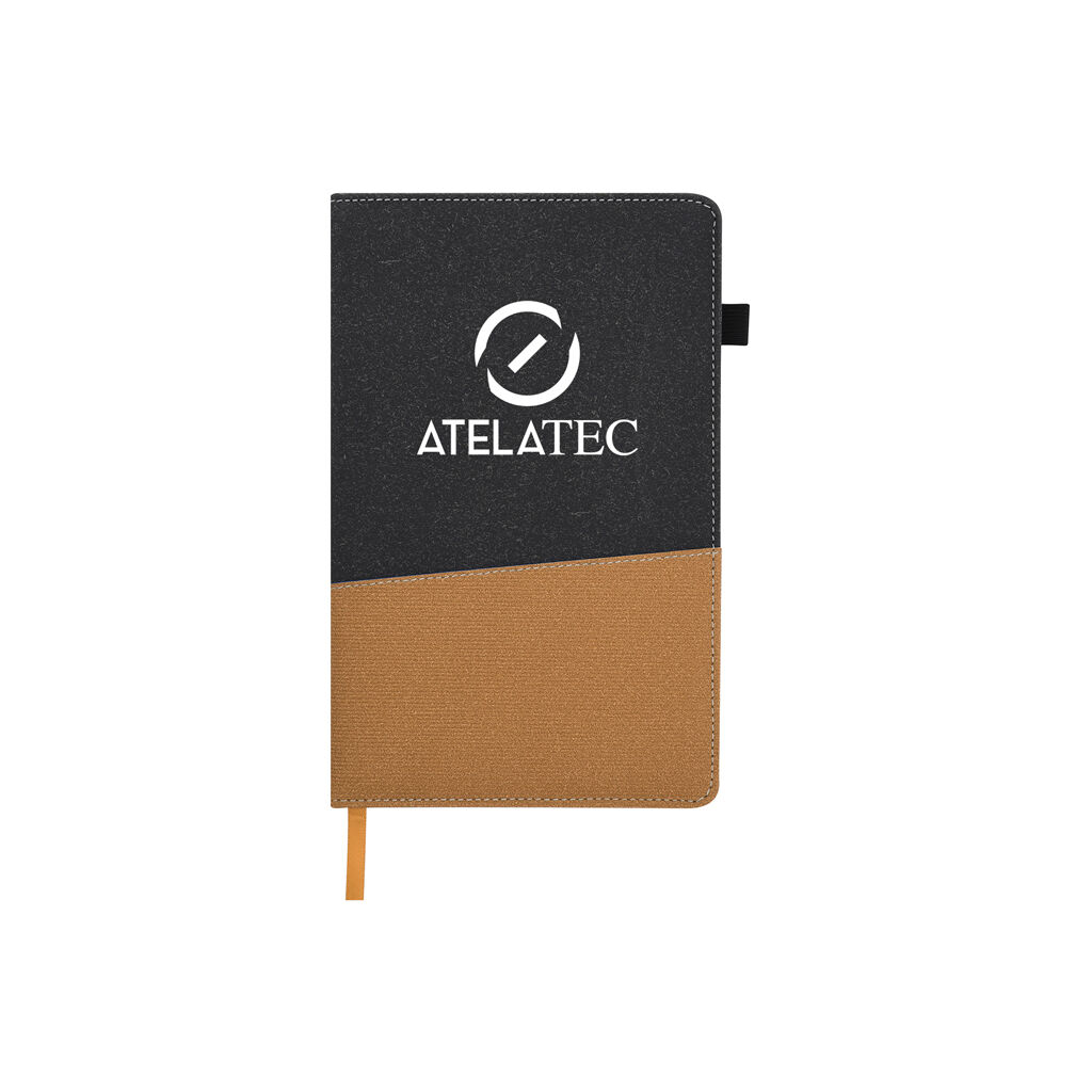 Custom Branded Angle Journal - Brown