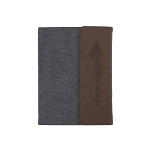 Branded Belvedere Junior Padfolio Brown