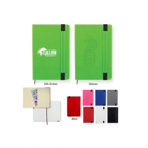 Branded Charlotte Journal Notebook Lime Green