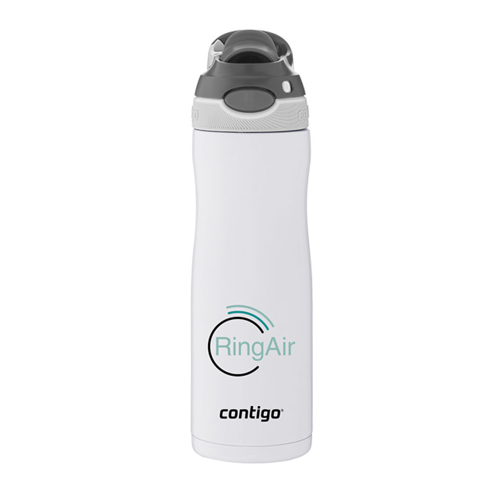 Branded 20 oz Contigo Chug Chill White