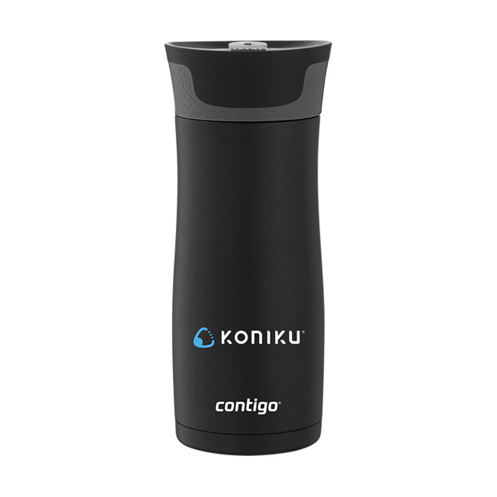 Custom Branded Contigo Drinkware - Matte Black