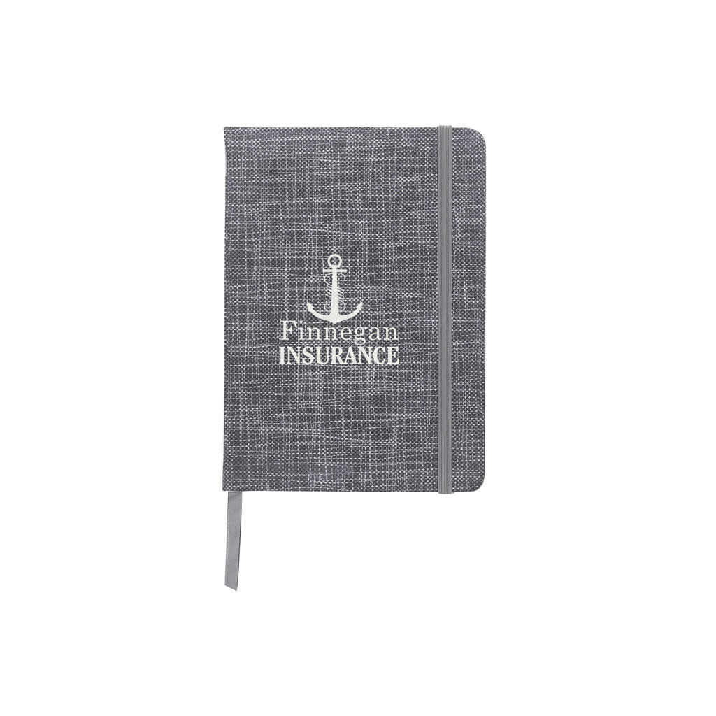 Custom Branded Crosshatch Journal