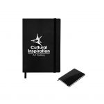 Custom Branded Glossy Journal - Black