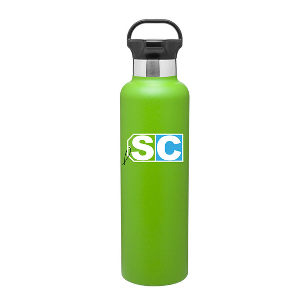 Custom Branded 24 oz h2go Ascent - Matte Lime