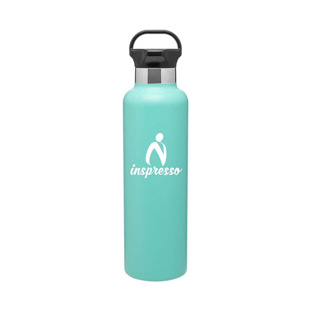 Branded 24 oz h2go Ascent Matte Mint