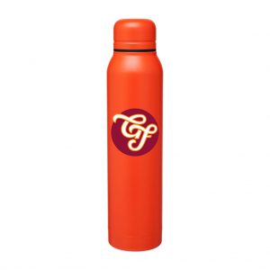 Branded 16.9 oz h2go Silo Matte Orange