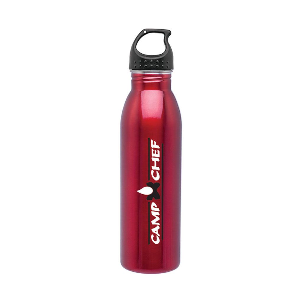 Branded 24 oz h2go Solus Red