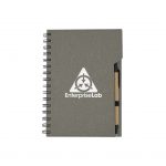 Branded Inspire Spiral Notebook Gray