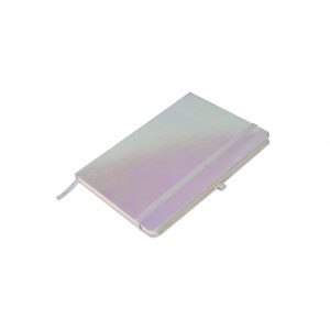 Branded Iris Iridescent Notebook Pink