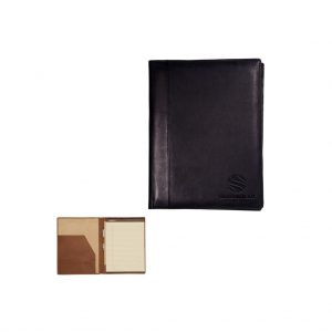 Branded Large Harrison Portfolio Tan