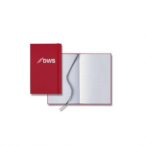 Branded Matra Medium Banded Journal Red