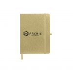 Custom Branded Metallic Journal Notebook - Gold