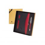 Custom Branded Naples Two-Tone Journal & Pen Gift Set