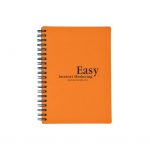 Custom Branded Rubbery Spiral Notebook