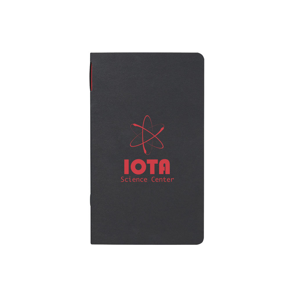 Custom Branded Script Notebook - BlackRed