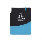 Custom Branded Swag Notebook - BlackBlue