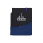 Custom Branded Swag Notebook - BlackNavyBlue