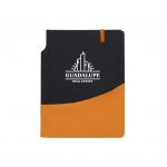 Custom Branded Swag Notebook - BlackOrange