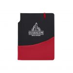 Custom Branded Swag Notebook - BlackRed