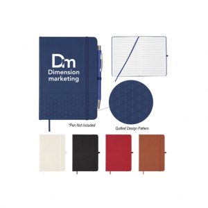 Branded Symmetrical Journal Navy Blue