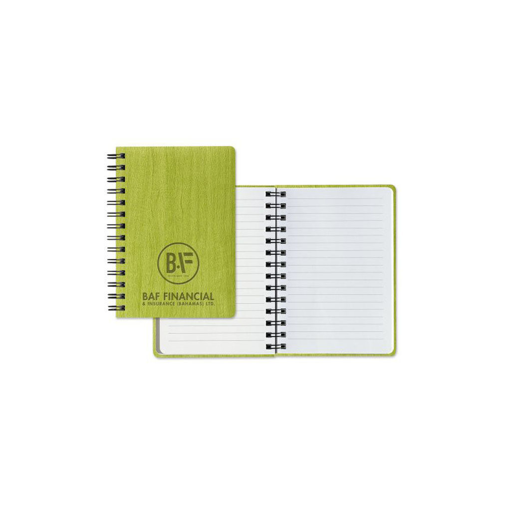 Custom Branded Castelli Notebooks - Lime Green