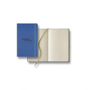 Branded Tucson Medium Flex Ivory Journal Sky Blue