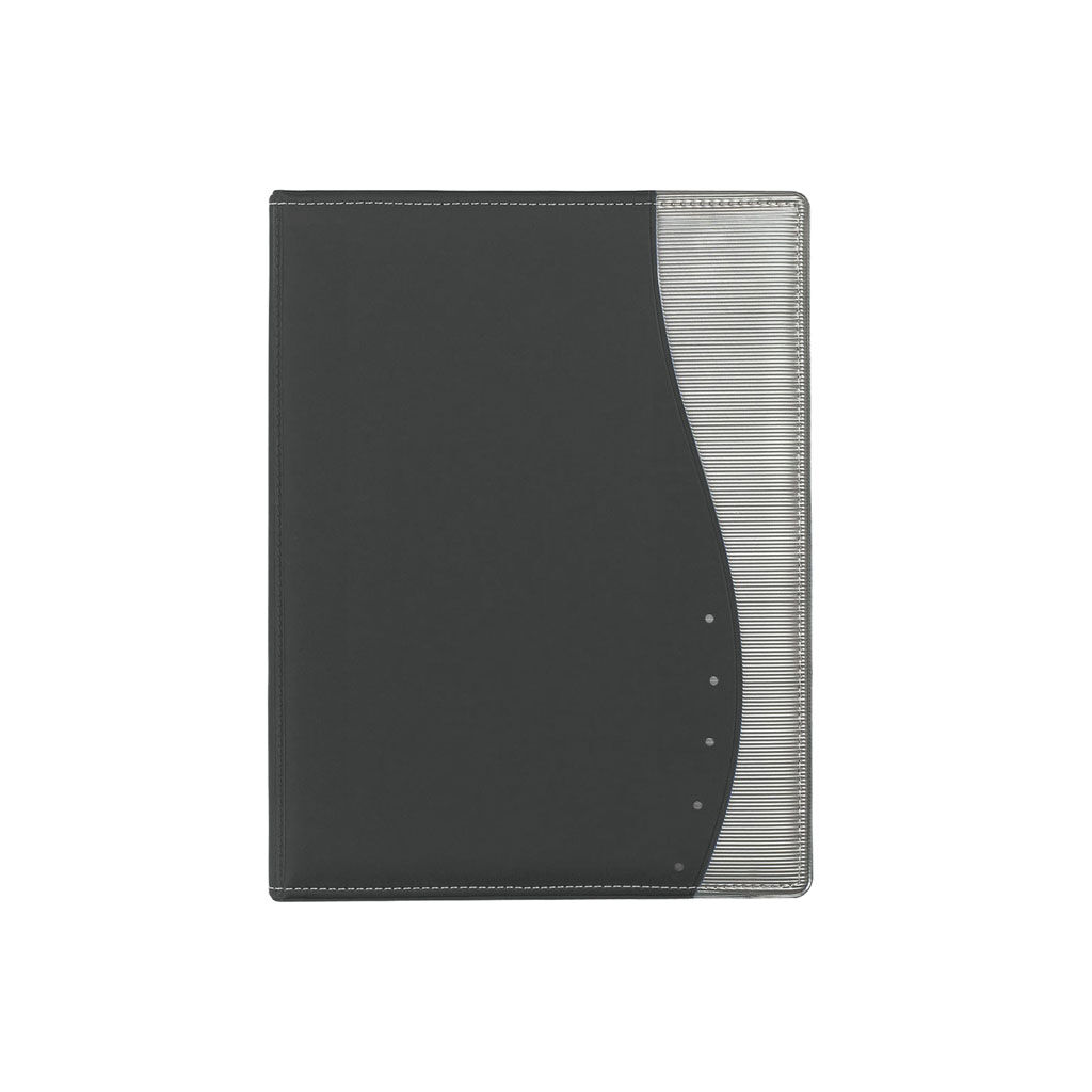 Custom Branded Wave Portfolio - Black