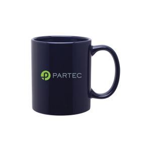 Branded 11 oz C-Handle Navy Blue