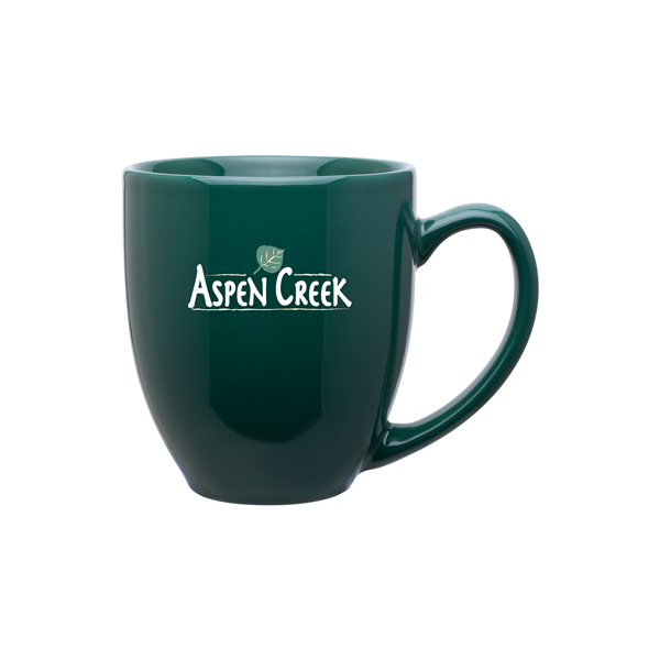 Custom Branded 15 oz Bistro - Green