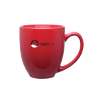 Custom Branded 15 oz Bistro - Red