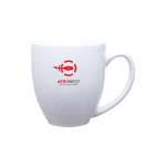 Custom Branded 15 oz Bistro - White