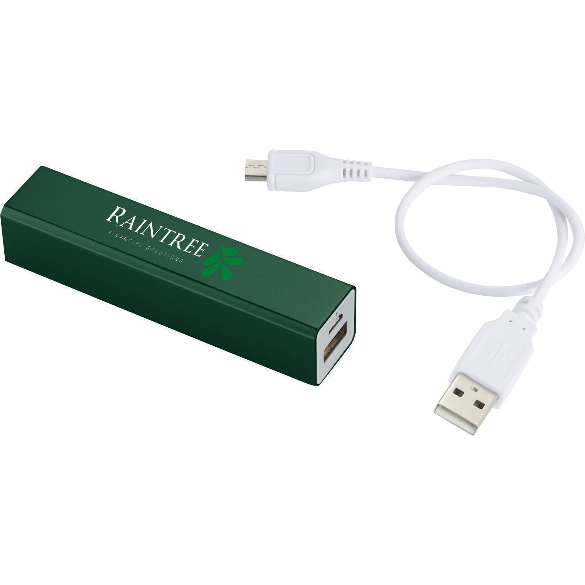 Branded Jolt 2,200 mAh Power Bank Green