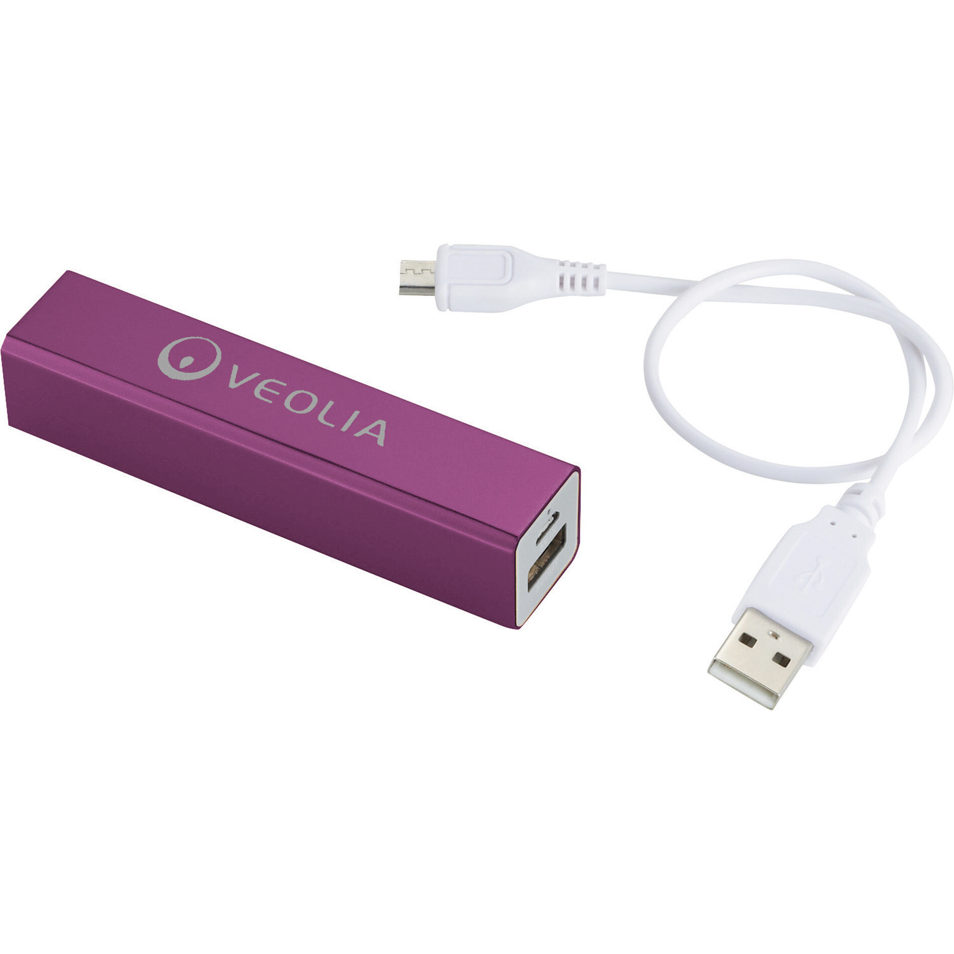 Branded Jolt 2,200 mAh Power Bank Purple