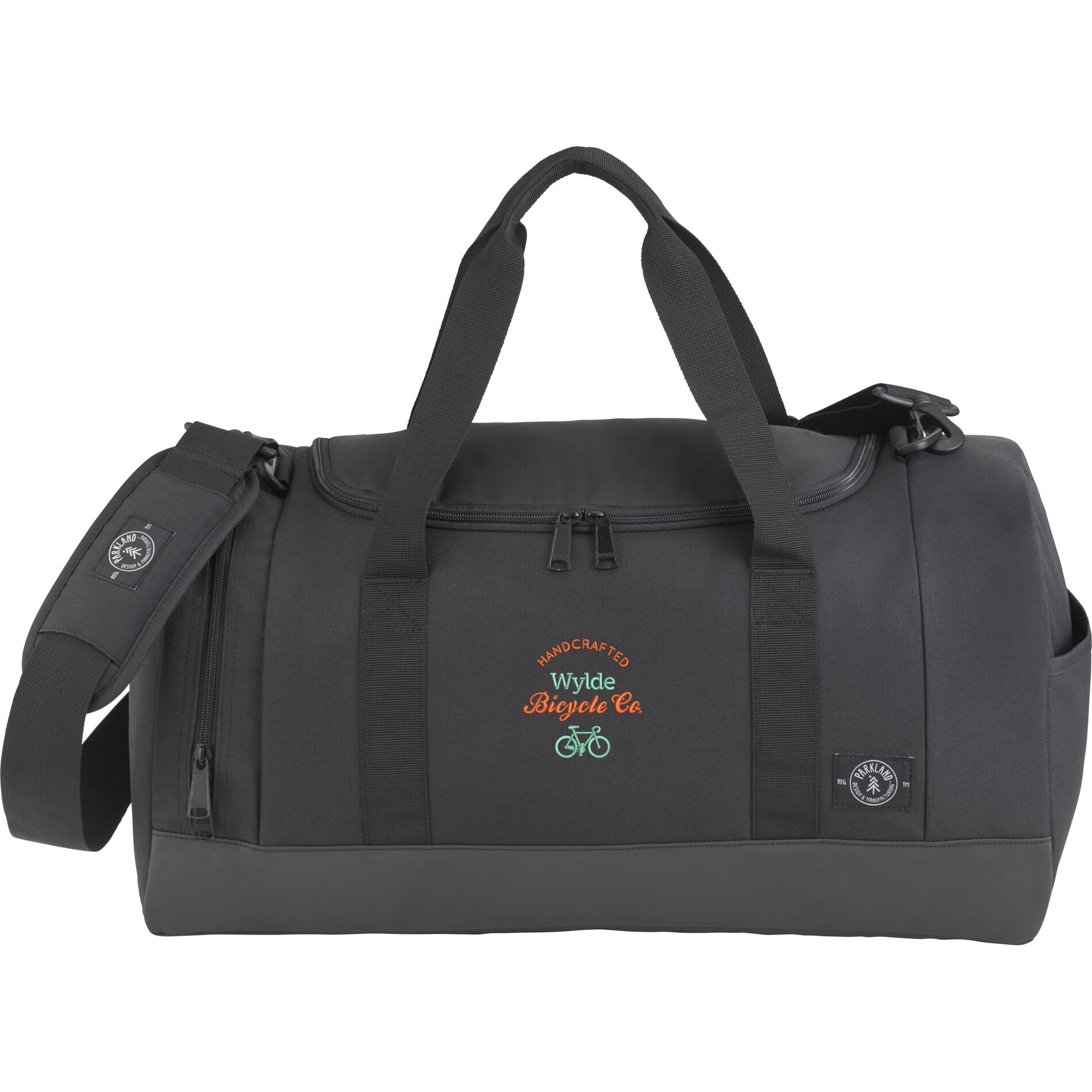 Branded Parkland Peak 21.5″ Duffel Black