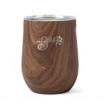 Custom Branded Corkcicle Drinkware - Walnut