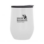 Custom Branded 12 oz Napa Stemless Wine Cup - White