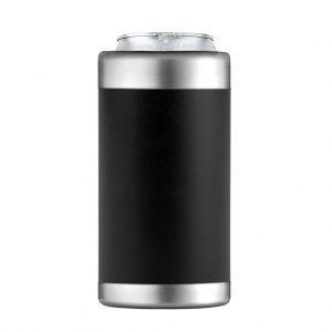 Branded 12 oz Tempercraft Can Cooler Black