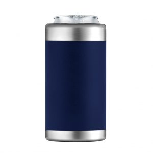 Branded 12 oz Tempercraft Can Cooler Navy