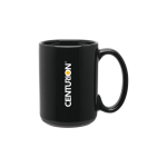 Custom Branded 15 oz Grande - Black