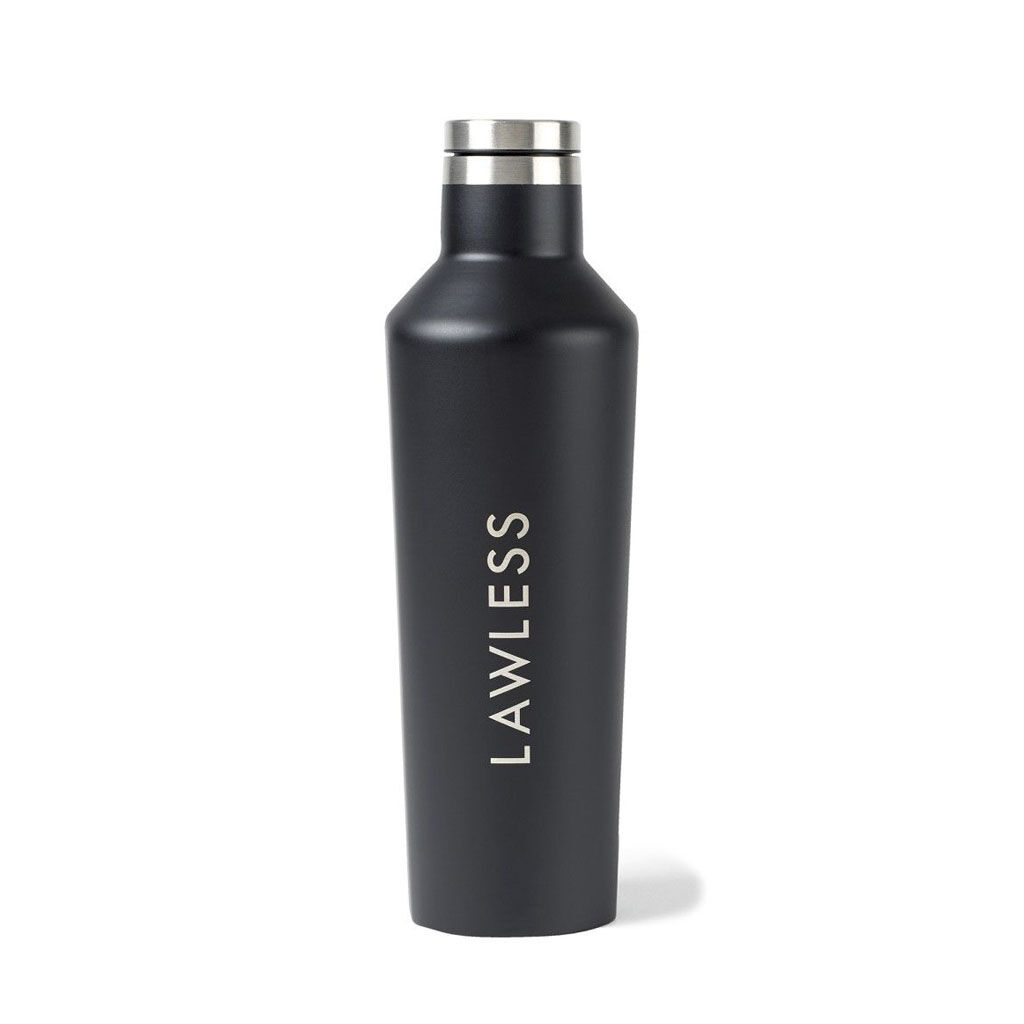 Branded 16 oz Corkcicle Canteen Matte Black