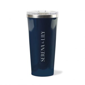 Branded 16 oz Corkcicle Tumbler Gloss Navy