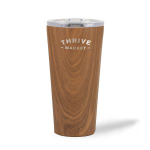 Branded 16 oz Corkcicle Tumbler Walnut