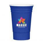 Custom Branded 16 oz Party Cup - Royal