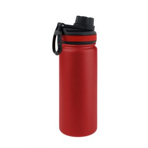 Branded 18 oz Tempercraft Bottle Red