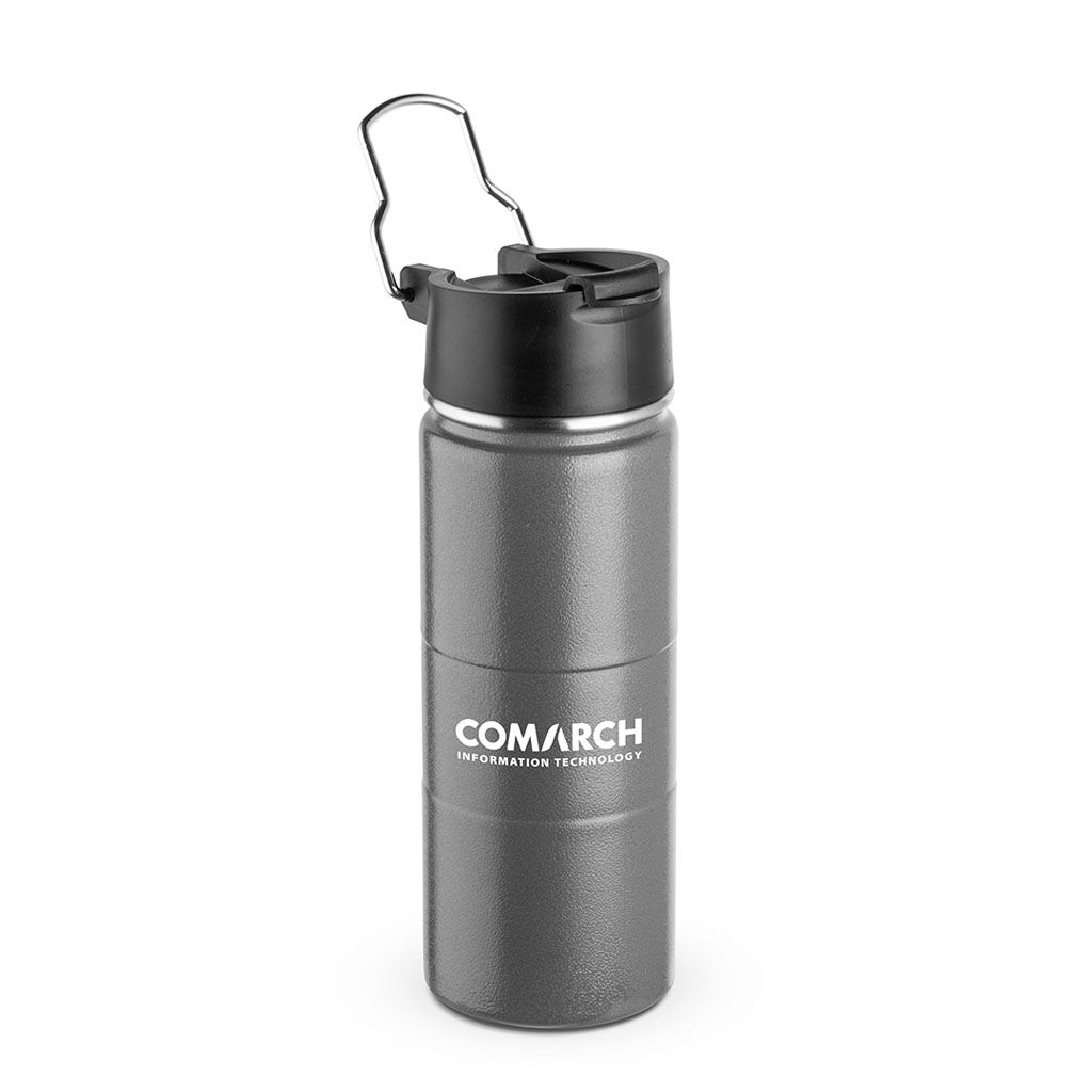 Custom Branded Basecamp Drinkware - Charcoal