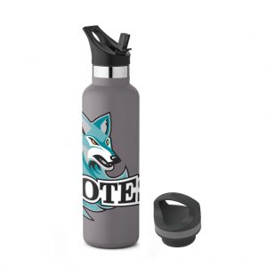 Branded 20 oz Basecamp Mesa Tundra Bottle Graphite