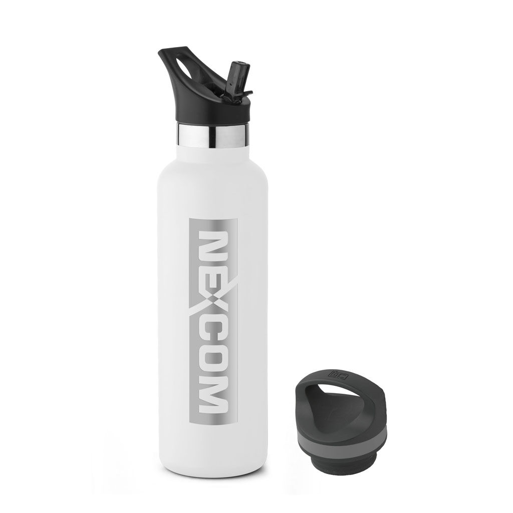 Branded 20 oz Basecamp Mesa Tundra Bottle White