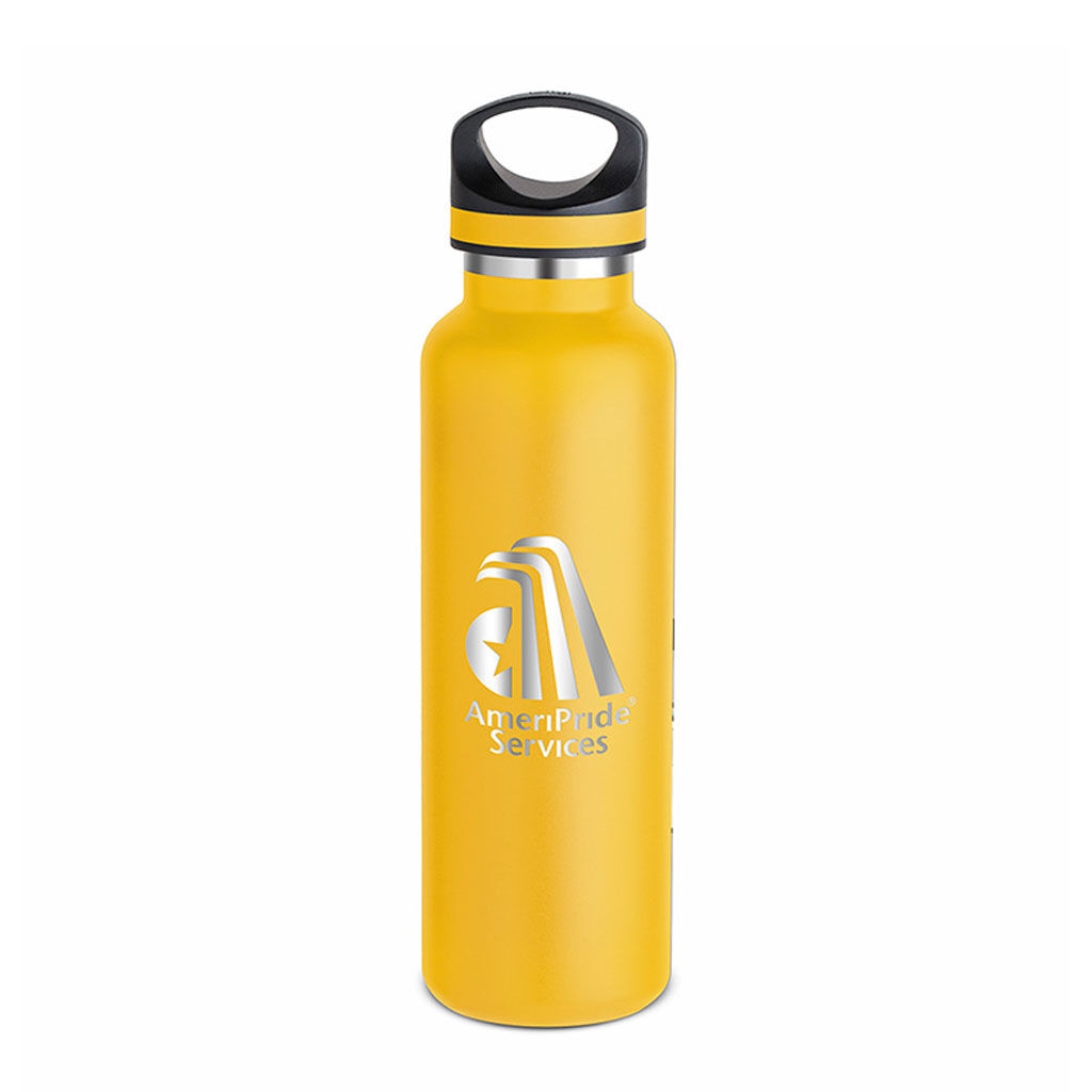 Branded 20 oz Basecamp Tundra Bottle Yellow