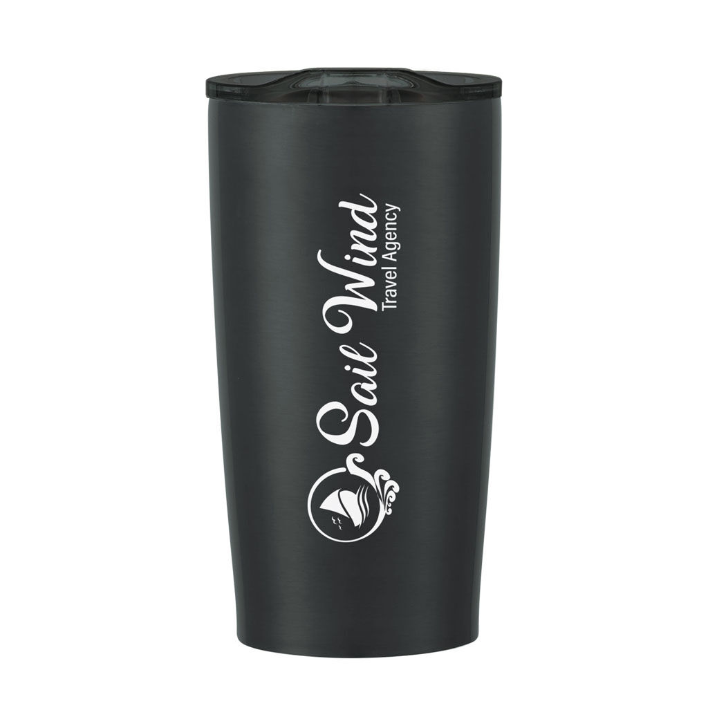 Custom Branded 20 oz Himalayan Tumbler - Matte Black